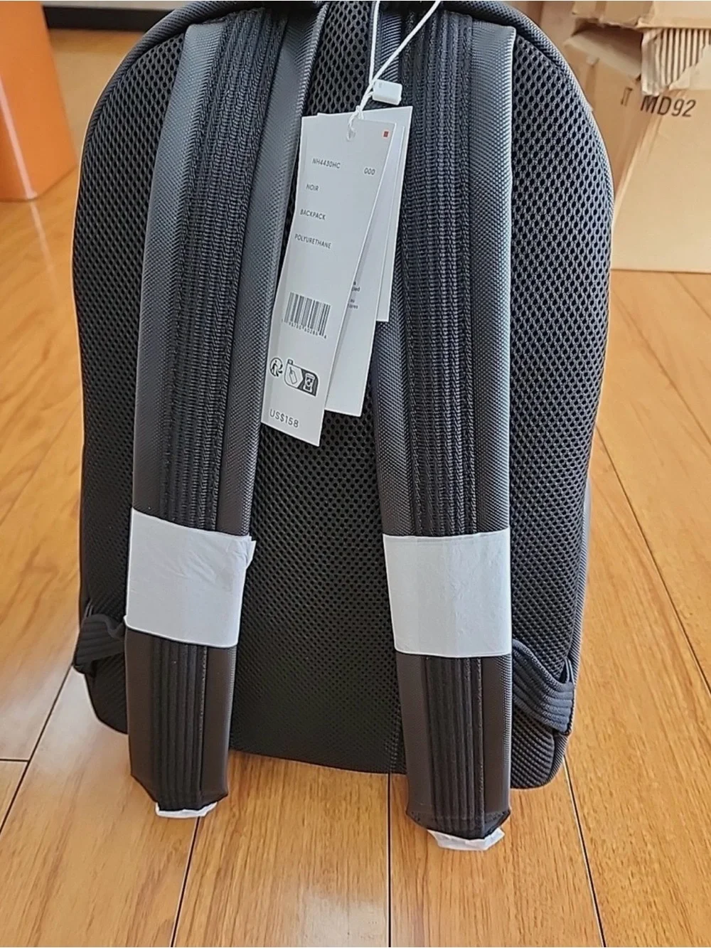 Lacoste Black Classic Backpack
